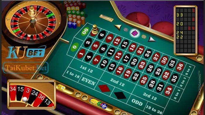 Luật chơi Roulette Kubet